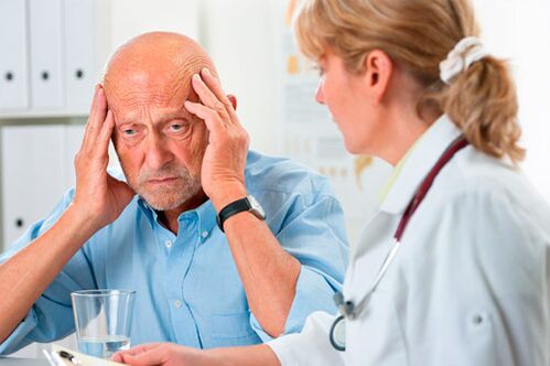 Douleur à la tête pour l'hypertension